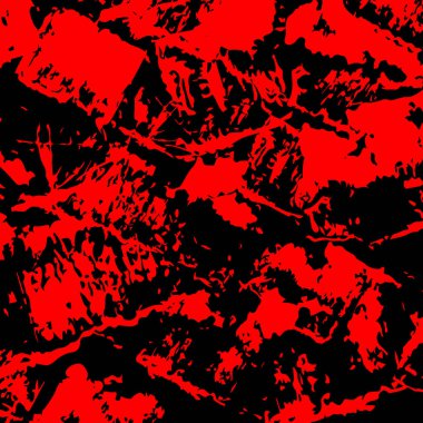 Soyut kırmızı ve siyah grunge arkaplanı, vektör illüstrasyonu