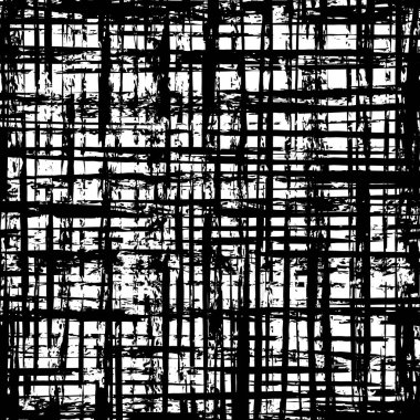 Siyah grunge soyut vektör çizgileri, vektör çizimi