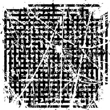 Siyah grunge çizgileri arka plan, vektör illüstrasyonu