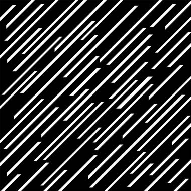 Soyut siyah ve beyaz köşegen desen, vektör illüstrasyonu