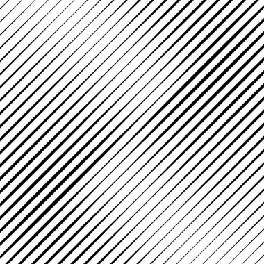 Beyaz arkaplanda siyah eğimli vektör çizgileri, vektör illüstrasyonu
