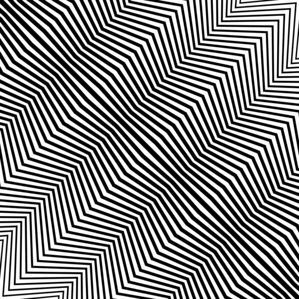 Soyut siyah eğimli zikzak çizgileri, vektör illüstrasyonu