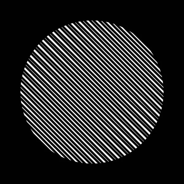 Çember biçiminde soyut beyaz çizgiler, vektör illüstrasyonu