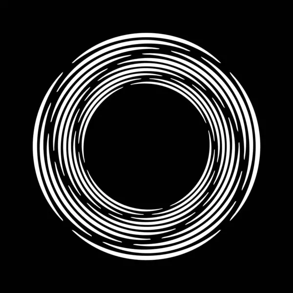 Girdap formunda beyaz kıvrımlı çizgiler, vektör illüstrasyonu