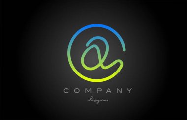 Q green alphabet letter logo icon design. Handwritten connected creative template for business and company