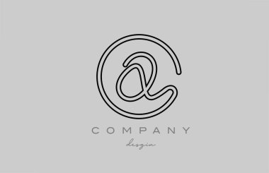black and grey Q alphabet letter logo icon design with line. Handwritten connected creative template for business and company