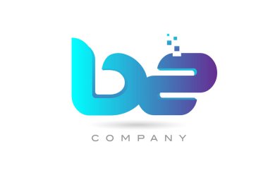 BZ alphabet letter logo icon combination design. Creative template for company and business