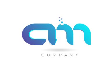 CM alphabet letter logo icon combination design. Creative template for business and company