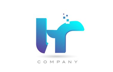 TR alphabet letter logo icon combination design. Creative template for company and business