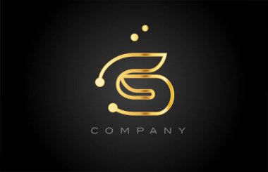 G dot line alphabet letter logo icon design. Creative template for company and business in pink yellow color