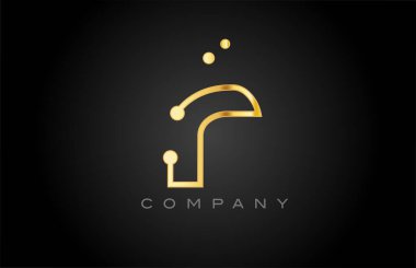 R dot line alphabet letter logo icon design. Creative template for company and business in pink yellow color