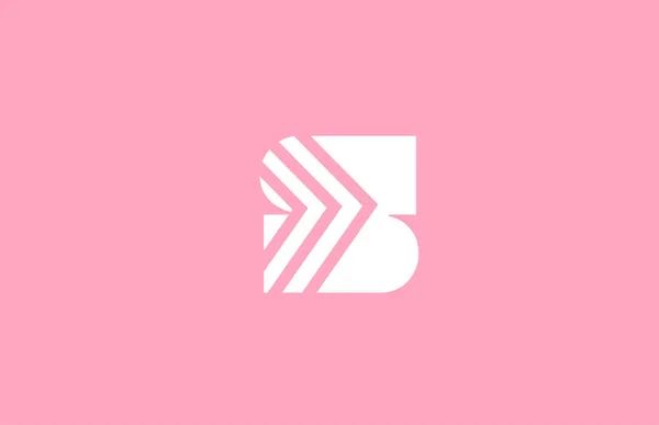 ラインデザインのピンクの幾何学的なSアルファベット文字のロゴアイコン 会社とビジネスのための創造的なテンプレート — ストックベクタ