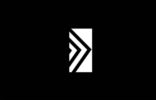 Jag Alfabetet Bokstav Logotyp Ikon Design Med Geometriska Linjer Kreativ — Stock vektor