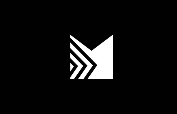 Alphabet Lettre Logo Icône Design Avec Des Lignes Géométriques Modèle — Image vectorielle