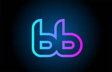 Pembe çizgi 66 numara logo tasarımı. Şirket ve iş için yaratıcı şablon