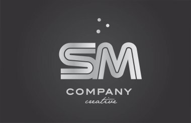 Altın sarısı sado-mazo alfabe kombinasyonu kalın harfli logo ve noktalar. Şirket ve iş dünyası için yaratıcı şablon tasarımına katıldı