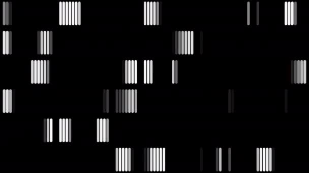 Cyfrowa Animacja Wizualna Pętla Bezszwowa Abstrakcyjna Geometryczny Efekt Wybuchowy Materiał — Wideo stockowe