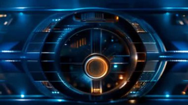 Parlak neon ile soyut arkaplan