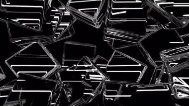 Bilimkurgu fütüristik iç mekan Blink Glass