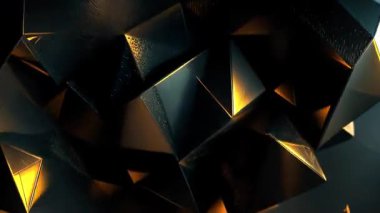 Parlak geometrik şekil ve çizgilere sahip soyut teknik arkaplan