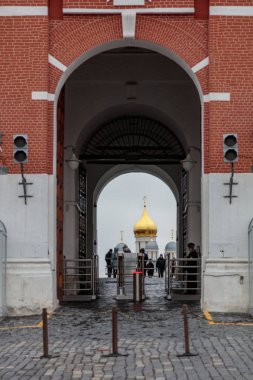 Moskova, Rusya. Moskova kenti Noel döneminde