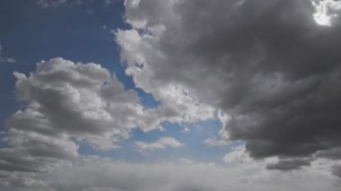 Bulutlar oluşum zamanı, Cumulus Bulutları yaz gündüz vakti