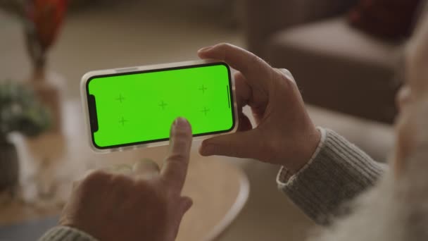 2014 Single Tap Center Horizontal Green Screen Smartphone Indoor — 비디오