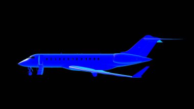 3D illüstrasyon için bombardıman uçağı 6000