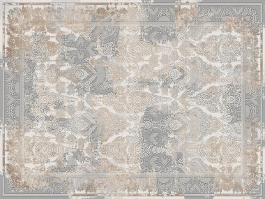 Vektör dokusu, grunge arkaplanı. Grinin tonları. Halı tasarımı ve doku deseni. Sanat eseri, duvar kağıdı..