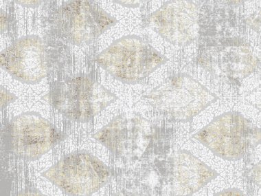 Kusursuz desen. Modern stil soyut doku. Geometrik fırça etkisi tasarımı ve tekstil deseni. Halı. Doku, soyut. Vektör. Eski kağıt. Geçmişi. Damask.