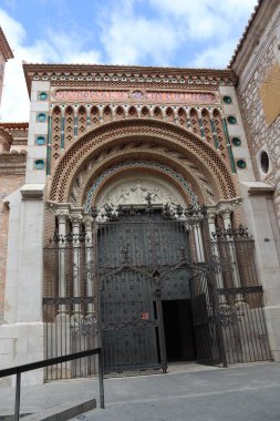 Teruel, Aragon, İspanya 'daki Santa Maria de Mediavilla Katedrali.