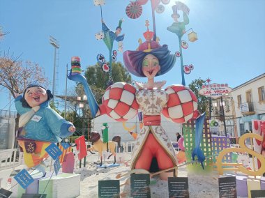 Puerto de Sagunto, Valencia, İspanya Fallas 2025