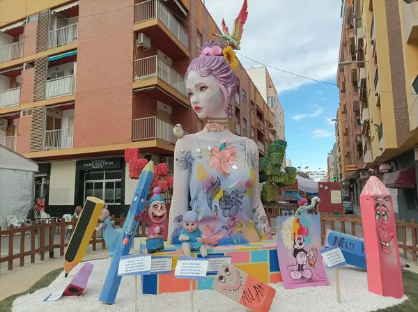 Puerto de Sagunto, Valencia, İspanya Fallas 2025