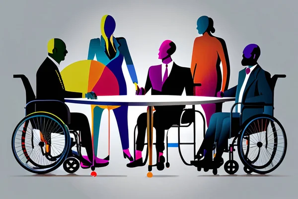 Promoting Diversity and Inclusion in Business: A Wheelchair-Friendly Corporation Meeting