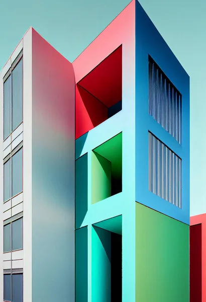 Exploring the Intersection of Minimalist Architecture and Pastel Colors