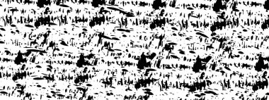 Grunge Glitchcore Estetik. Fırça darbesi elementleri. Soyut moda arka planı. Vektör illüstrasyonu.