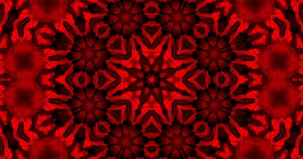 Caleidoscopio Motion Seamless Patterns Design Abstract Neon Kaleidoscope Background Design — Foto Stock