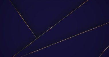 4k Abstract luxury backgrounds with golden metallic striped grid. Geometric graphic motion animation. Seamless looped dark backdrop. Simple elegant universal minimal Background.