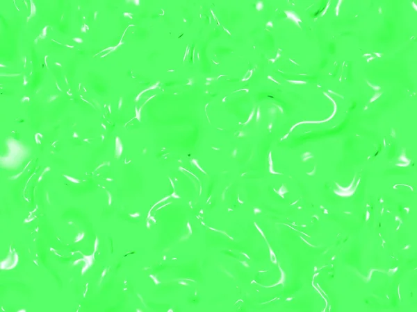 Abstraktní Textura Skleněného Povrchu Neonově Zelené Lesklý Povrch Vody Struktura — Stock fotografie