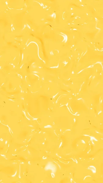 Textura Abstracta Superficie Vidrio Color Amarillo Superficie Brillante Agua Textura — Foto de Stock