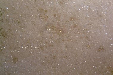 Sabunlu su dokusu. Soyut model. Yatay resim.