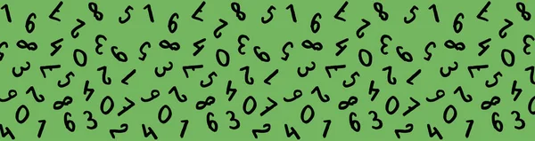 Szablon Obrazem Symboli Klawiatury Zestaw Liczb Szablon Powierzchni Żółte Zielone — Zdjęcie stockowe