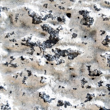 Duvara sürülen boyanın kaba dokusu. Soyut doku. Çimento dokusu. Kare resim.