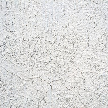 Duvara sürülen boyanın kaba dokusu. Soyut doku. Kare resim.