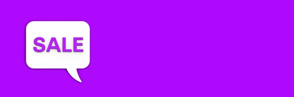 Beyaz Mesaj Panosunda Yüzde Violet Işareti Var Faiz Geri Çekme — Stok fotoğraf