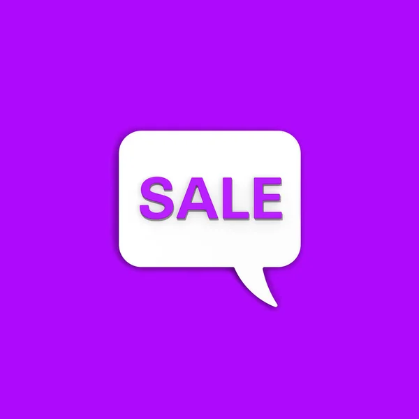 Violet Percent Sign White Message Board Interest Withdrawal Signal Discount — Stock Photo, Image