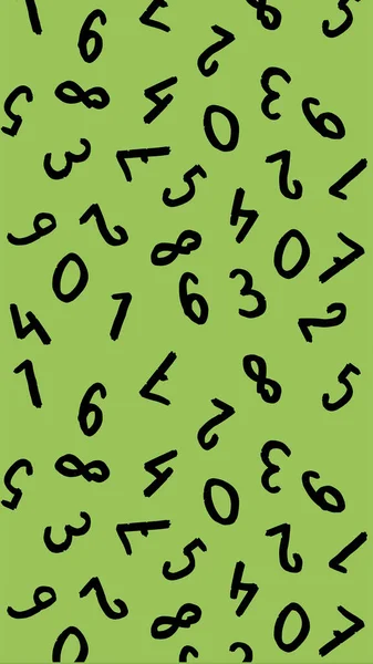 키보드 이미지가 주형이죠 숫자들의 집합입니다 완두콩의 이미지 — 스톡 사진