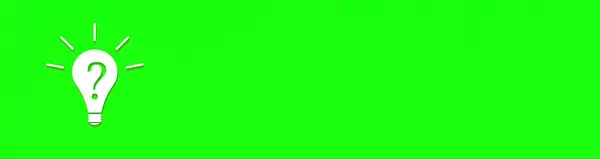Біла Лампочка Тіні Зеленому Тлі Ілюстрація Символу Відсутності Ідеї Позначка — стокове фото