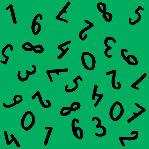 Šablona Obrázkem Symbolů Klávesnice Sadu Čísel Šablona Povrchu Zelené Fialové — Stock fotografie