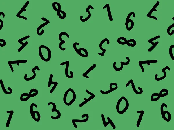 Szablon Obrazem Symboli Klawiatury Zestaw Liczb Szablon Powierzchni Zielone Fioletowe — Zdjęcie stockowe